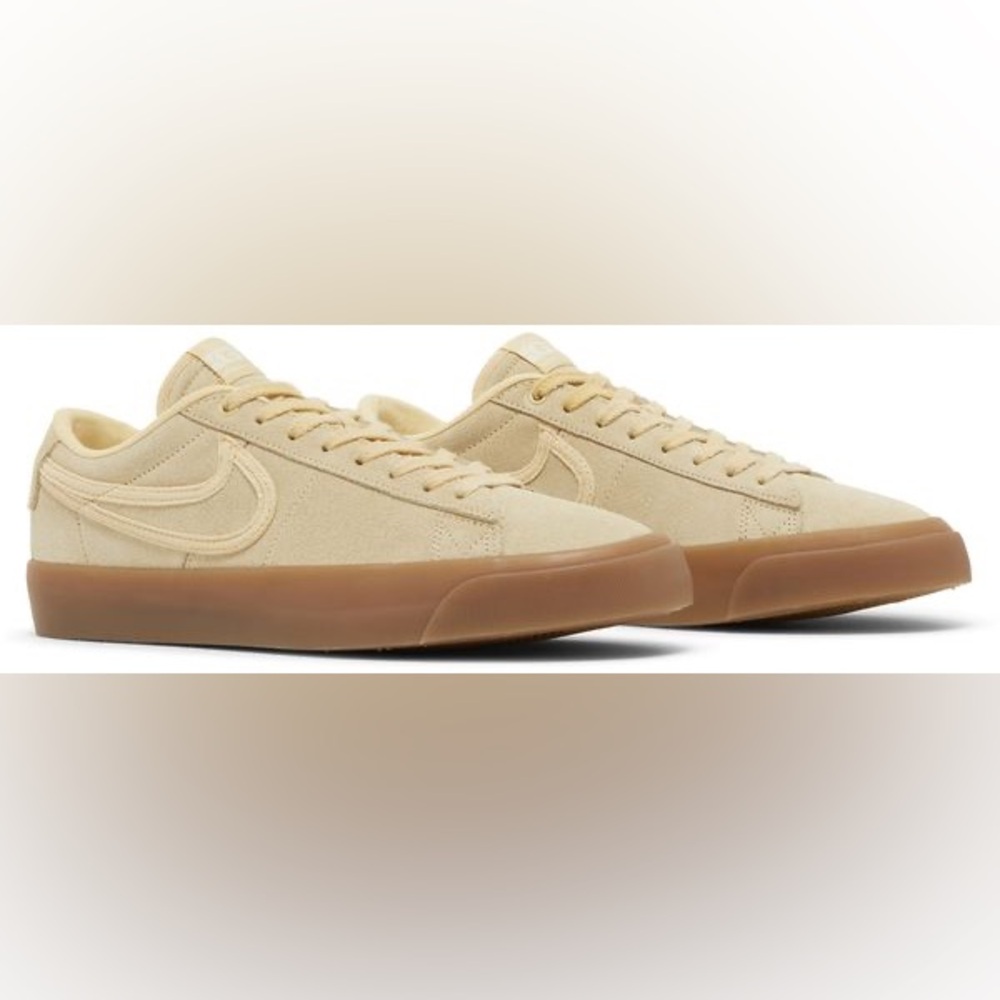 Nike Blazer Low Pro GT Premium SB 'Pale Vanilla Gum', size 9.5